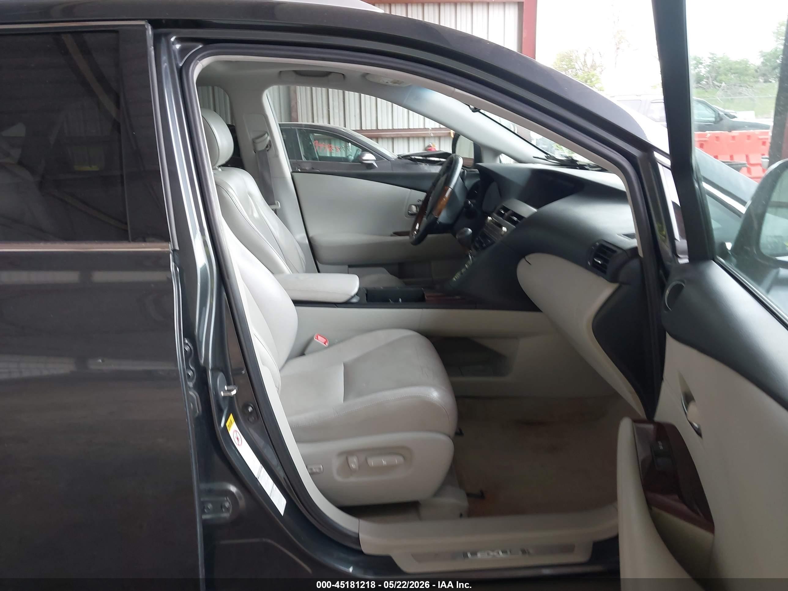 2010 Lexus Rx 350 Gray vin: 2T2BK1BA7AC011482