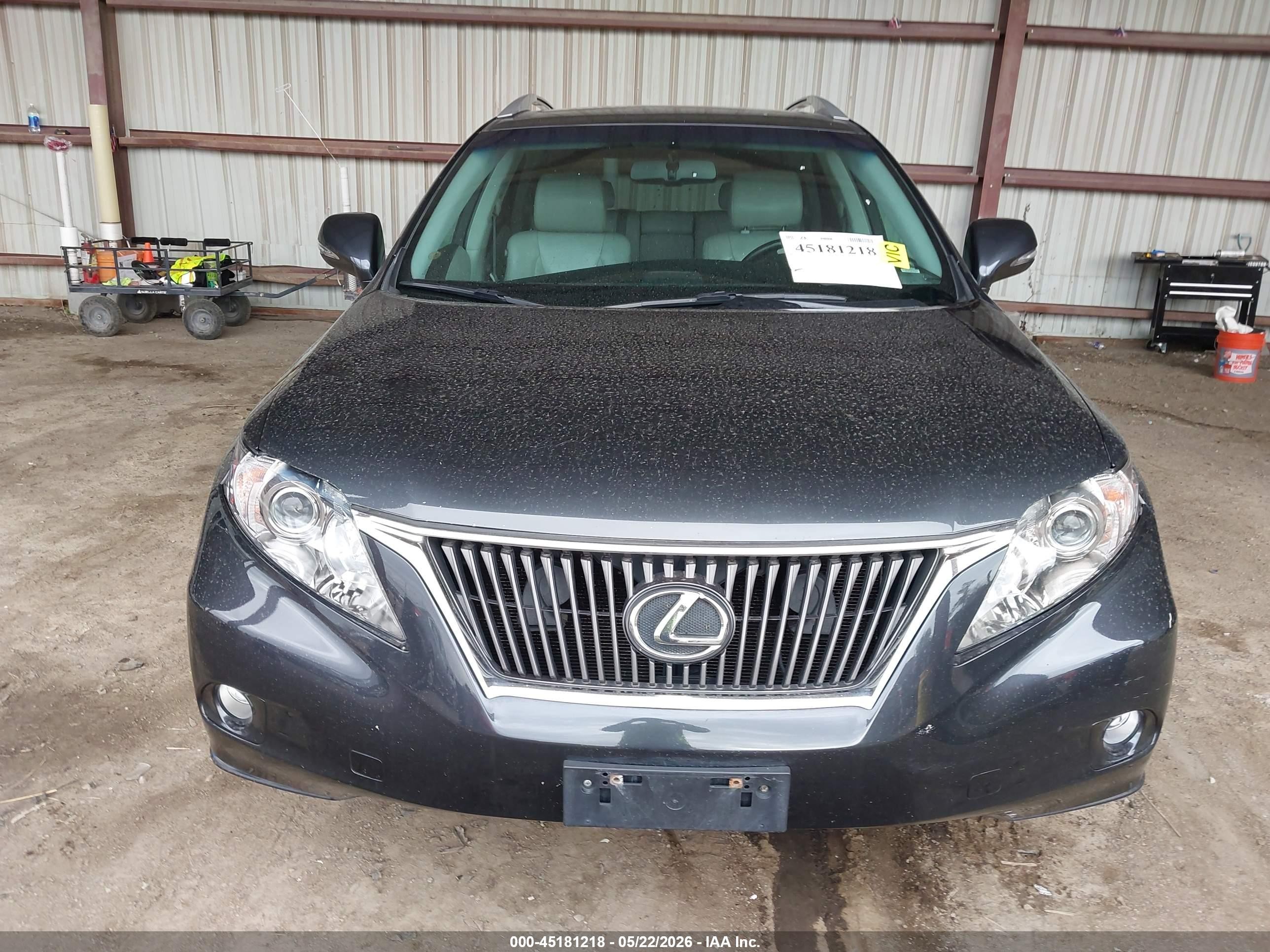 2010 Lexus Rx 350 Gray vin: 2T2BK1BA7AC011482