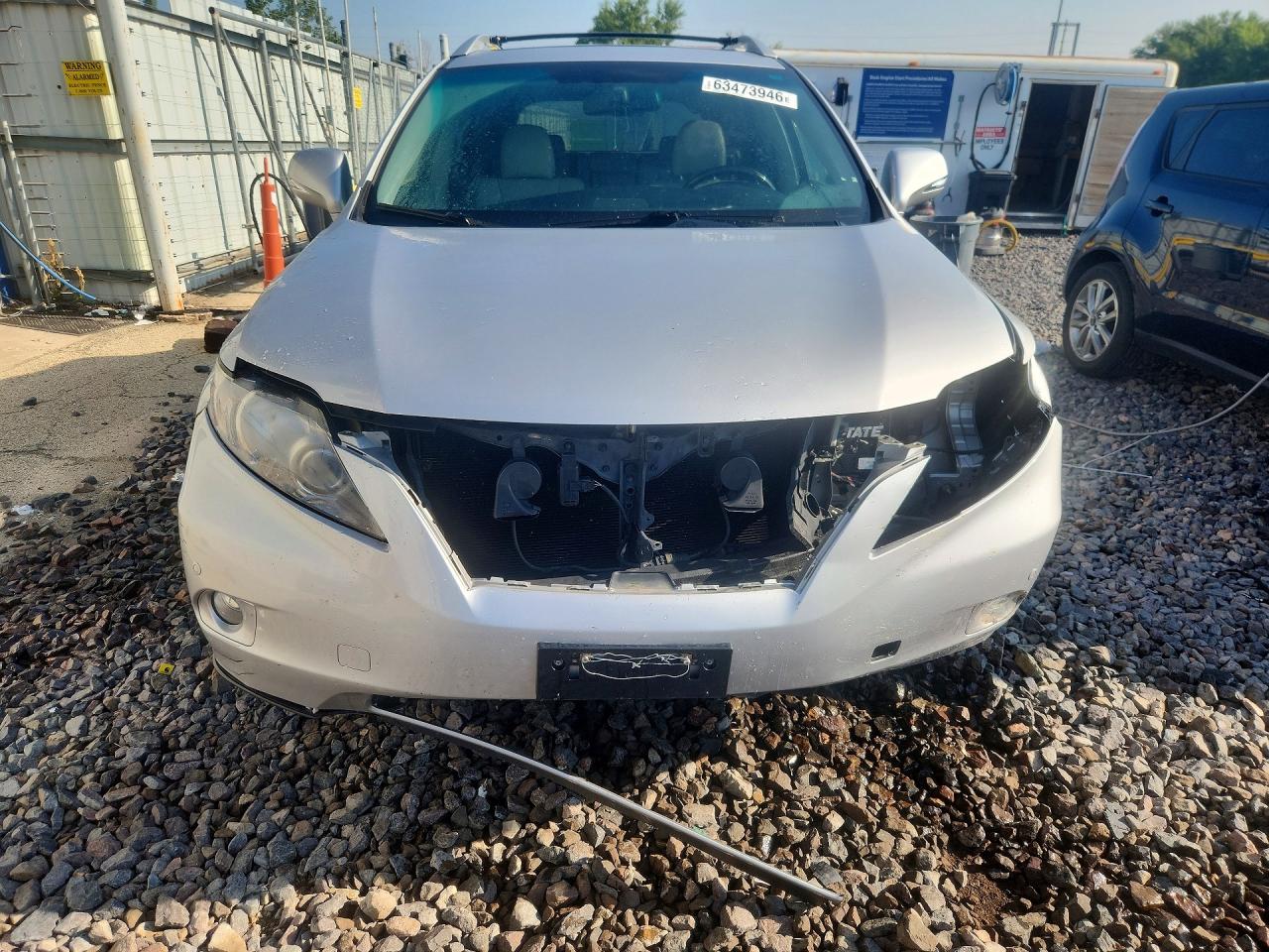 2010 Lexus Rx 350 Серебряный vin: 2T2BK1BA7AC017251