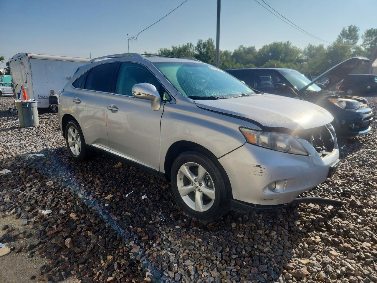 2010 Lexus Rx 350 Серебряный vin: 2T2BK1BA7AC017251