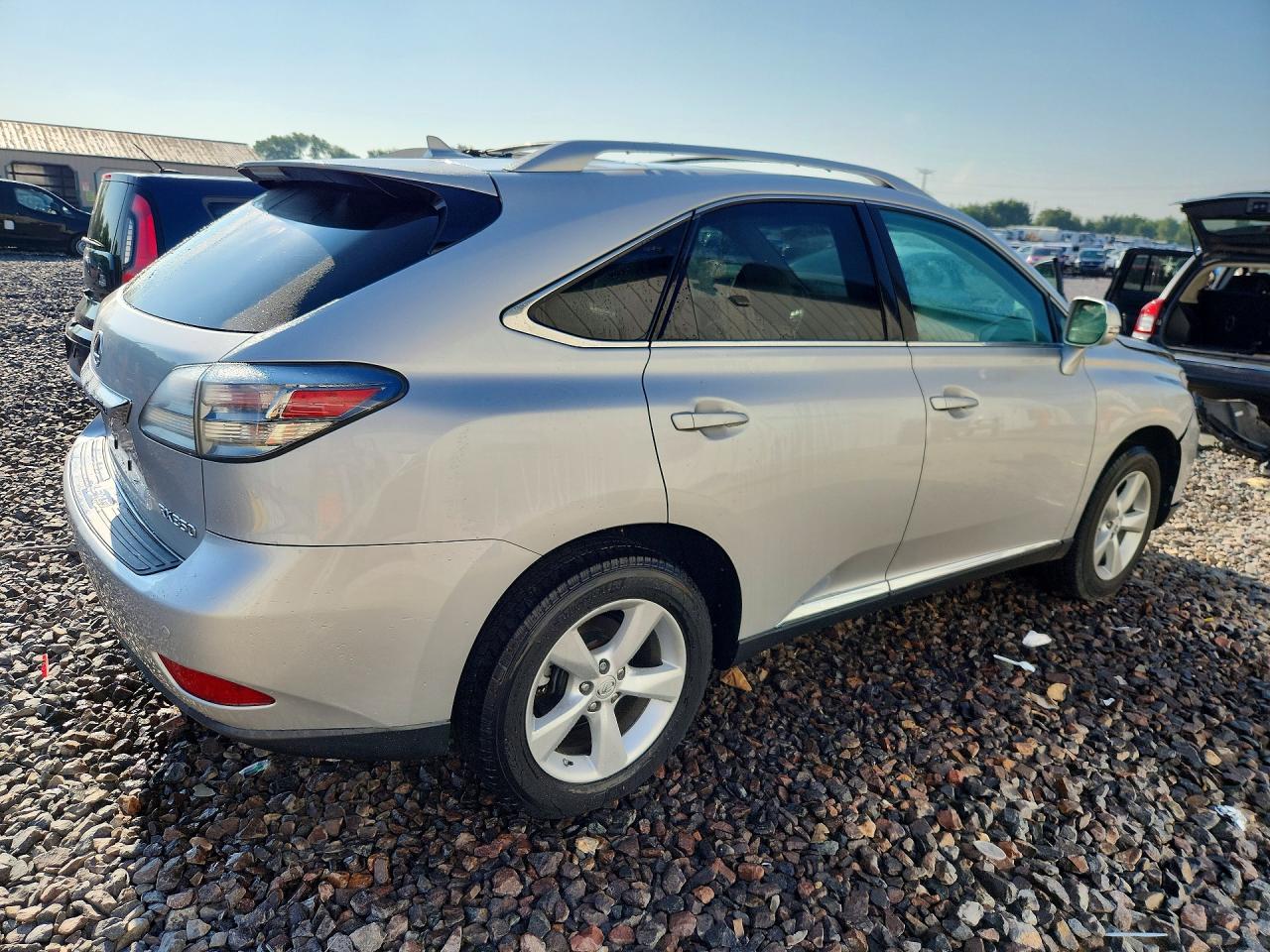 2010 Lexus Rx 350 Серебряный vin: 2T2BK1BA7AC017251
