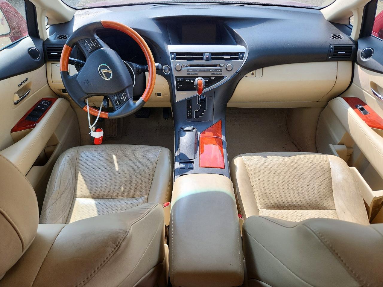 2010 Lexus Rx 350 Maroon vin: 2T2BK1BA7AC020070