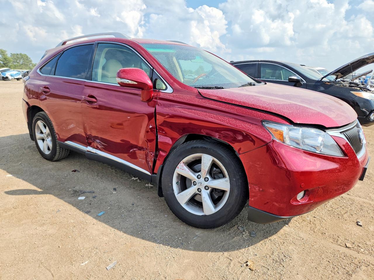 2010 Lexus Rx 350 Maroon vin: 2T2BK1BA7AC020070