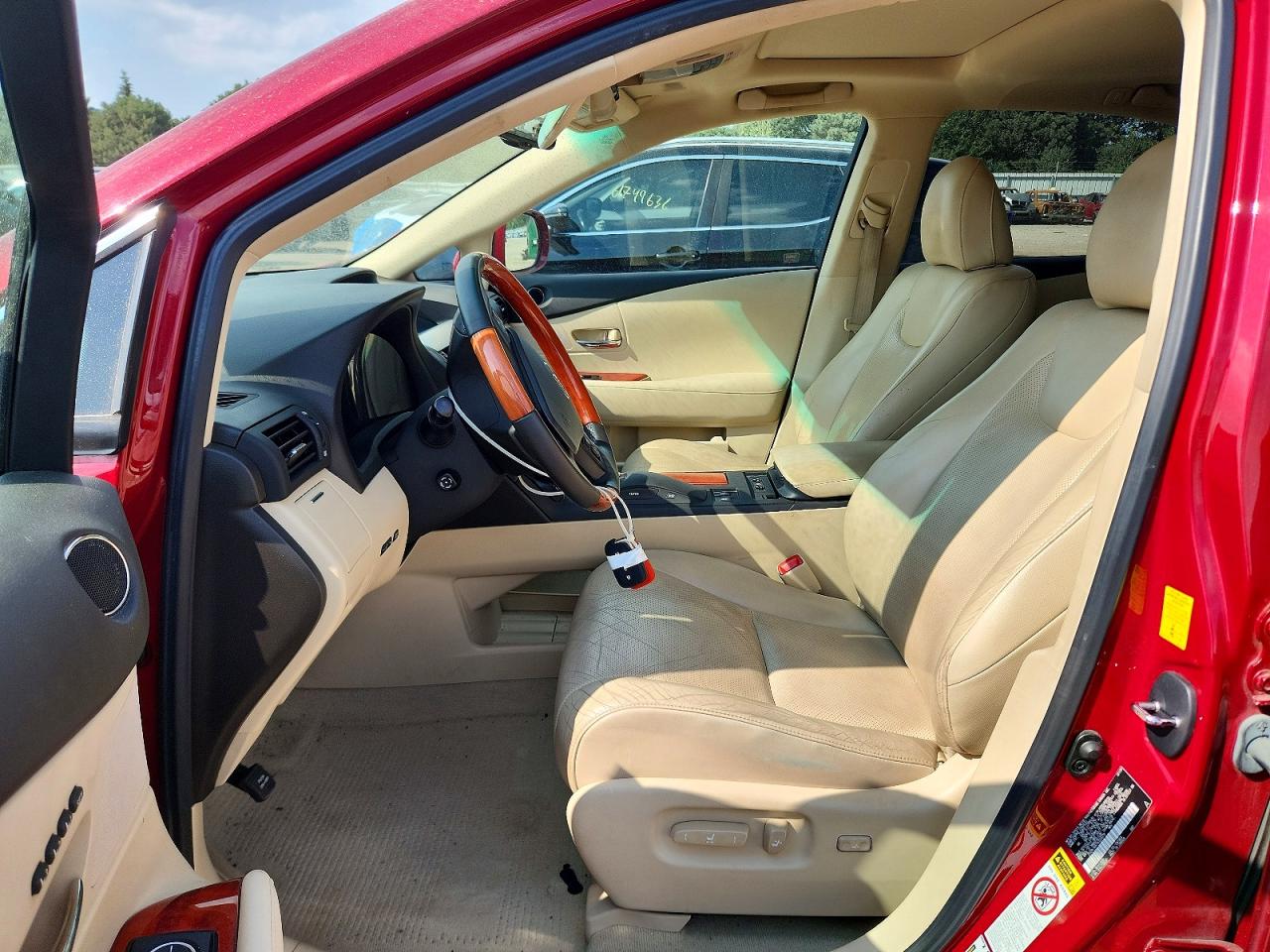 2010 Lexus Rx 350 Maroon vin: 2T2BK1BA7AC020070