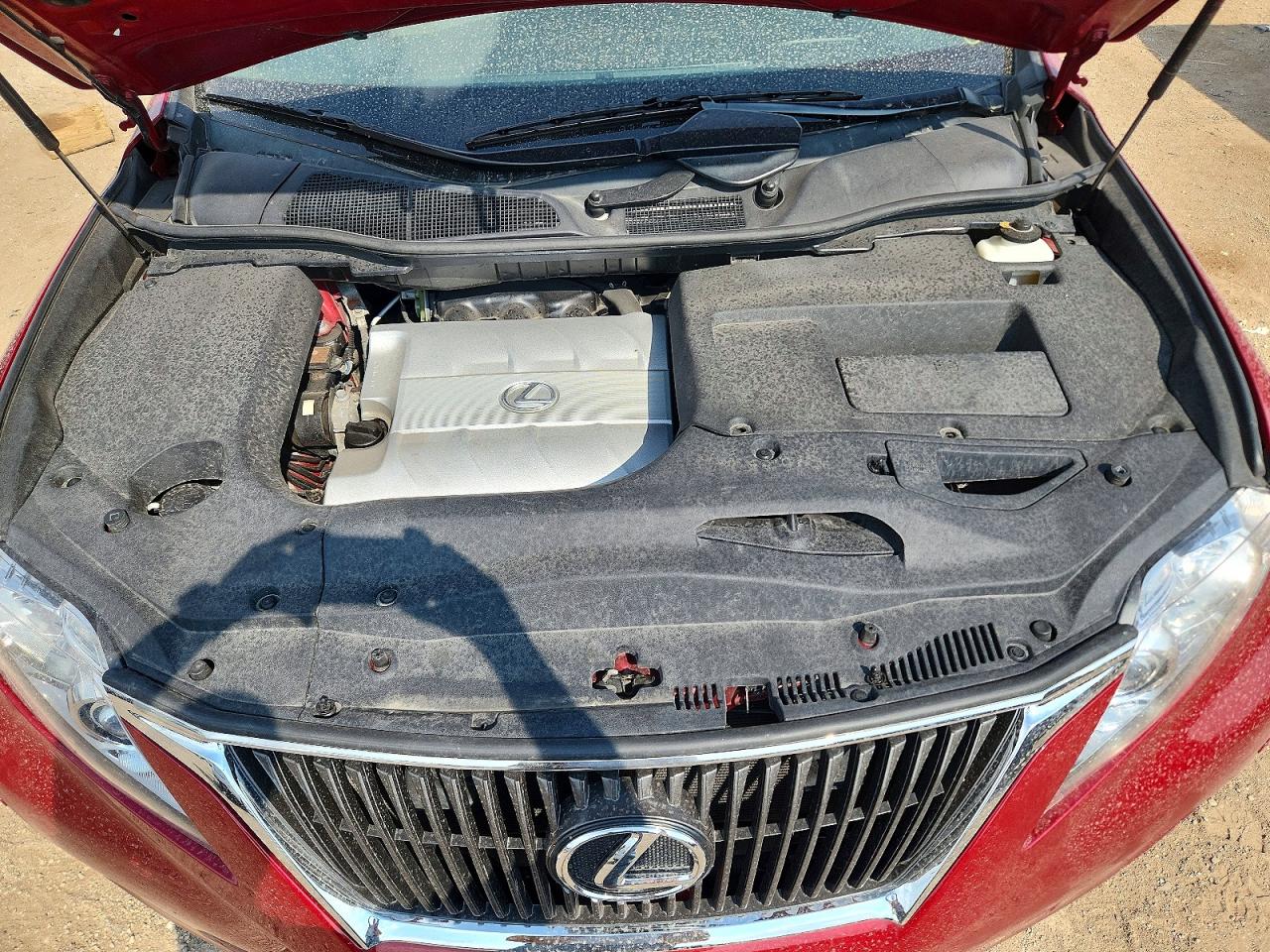 2010 Lexus Rx 350 Maroon vin: 2T2BK1BA7AC020070