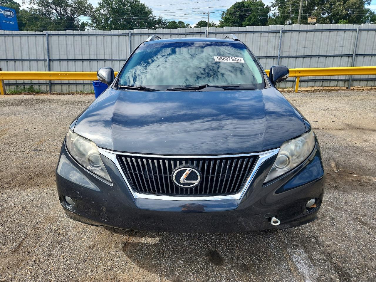 2010 Lexus Rx 350 Серый vin: 2T2BK1BA7AC025091