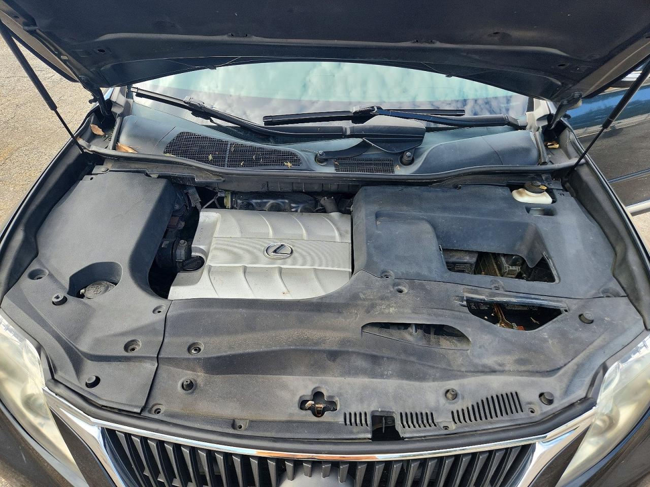 2010 Lexus Rx 350 Серый vin: 2T2BK1BA7AC025091