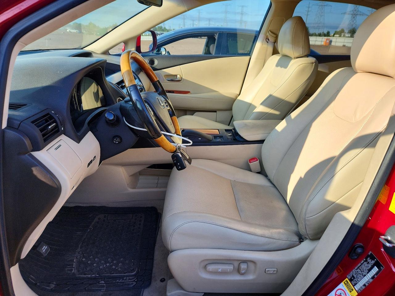 2010 Lexus Rx 350 Red vin: 2T2BK1BA7AC028377