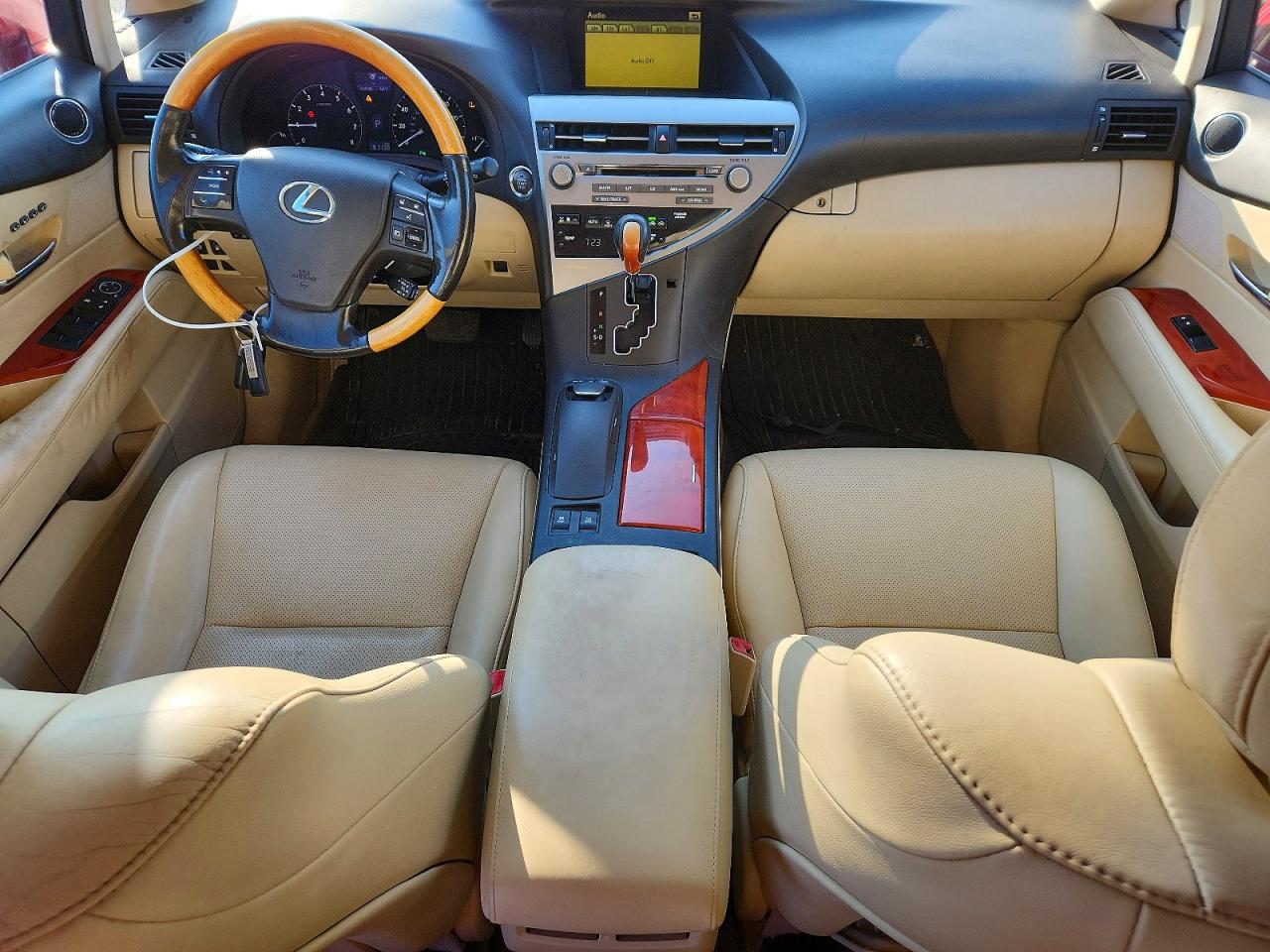 2010 Lexus Rx 350 Red vin: 2T2BK1BA7AC028377