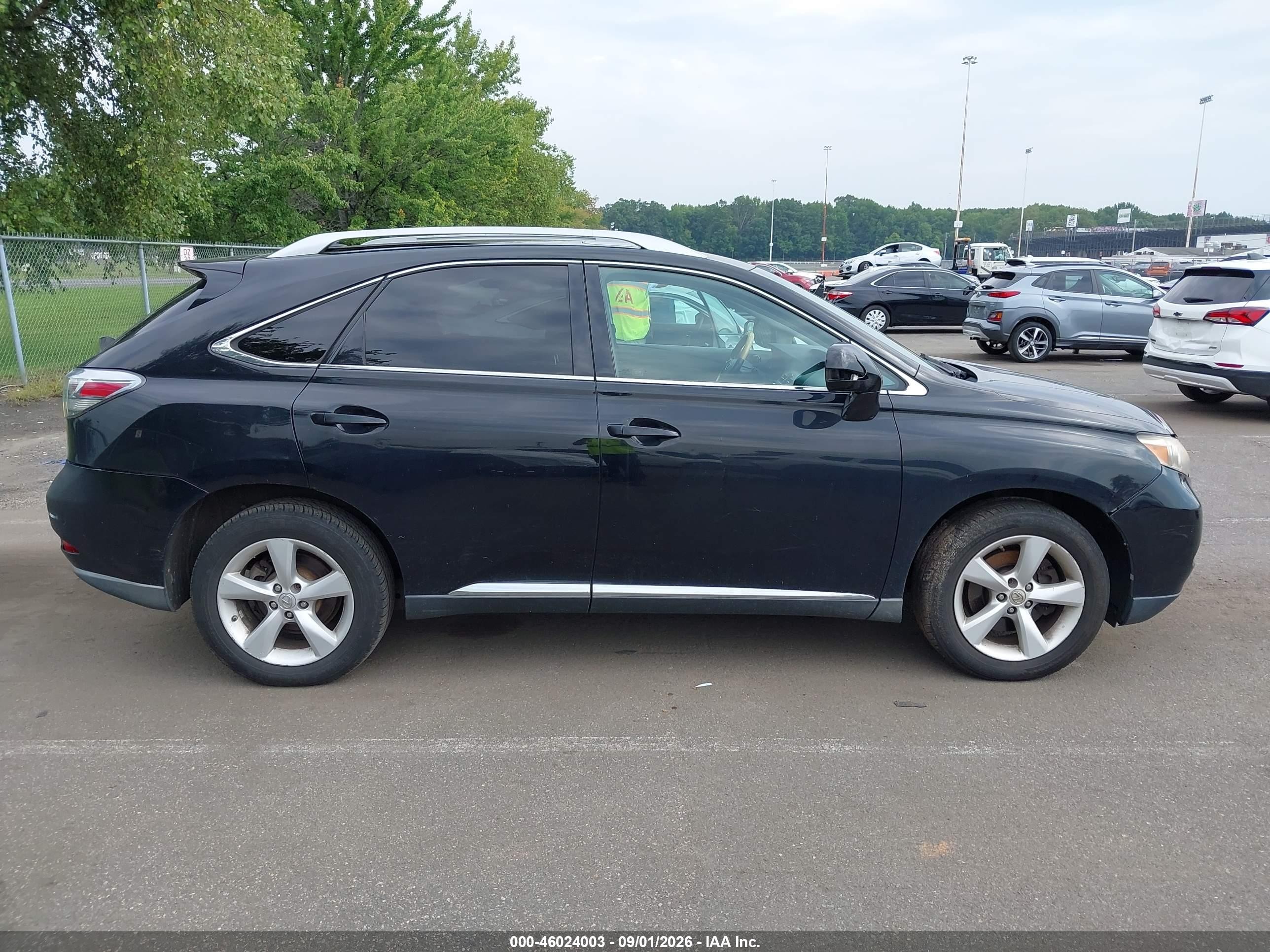 2010 Lexus Rx 350   Черный vin: 2T2BK1BA7AC029044
