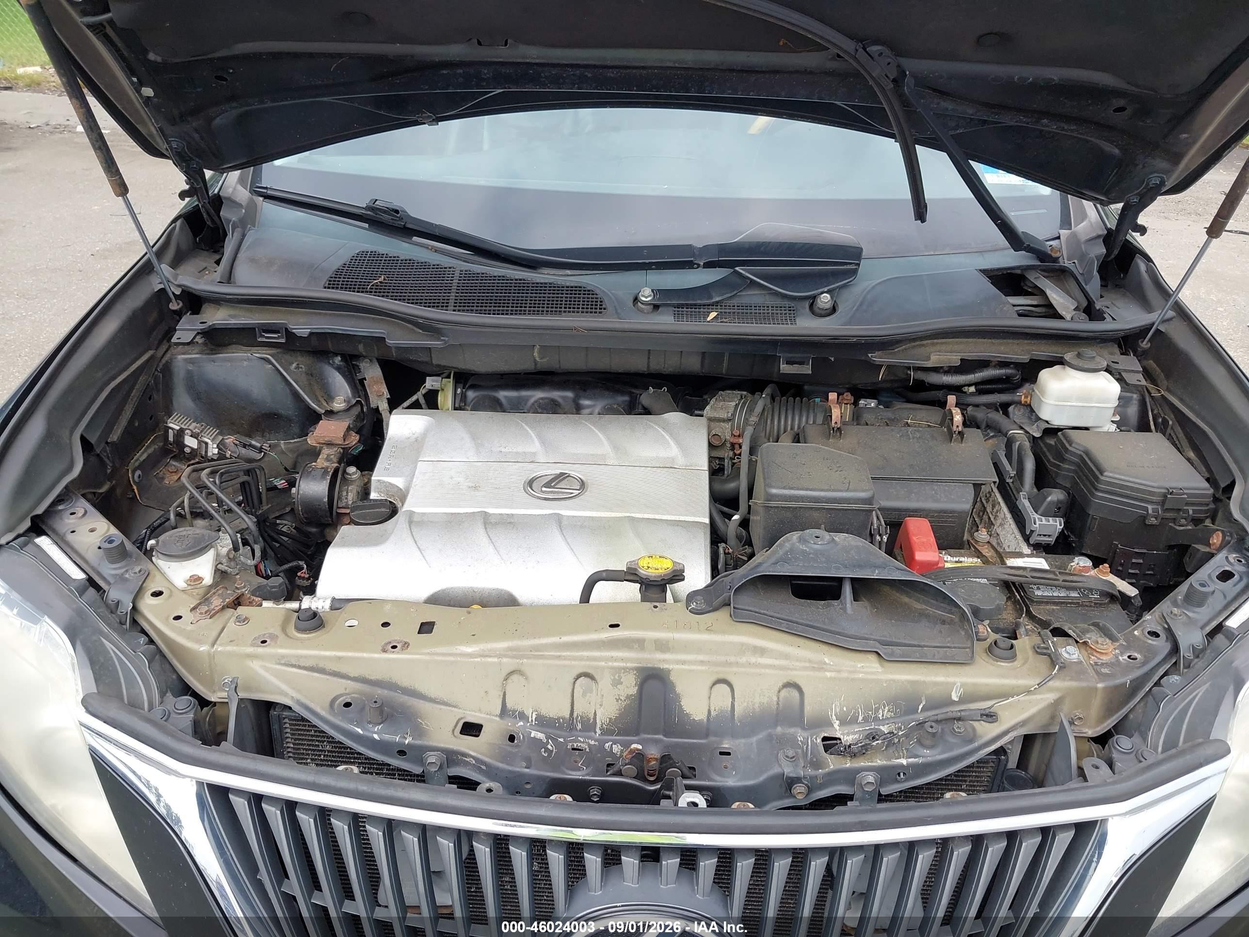 2010 Lexus Rx 350   Черный vin: 2T2BK1BA7AC029044