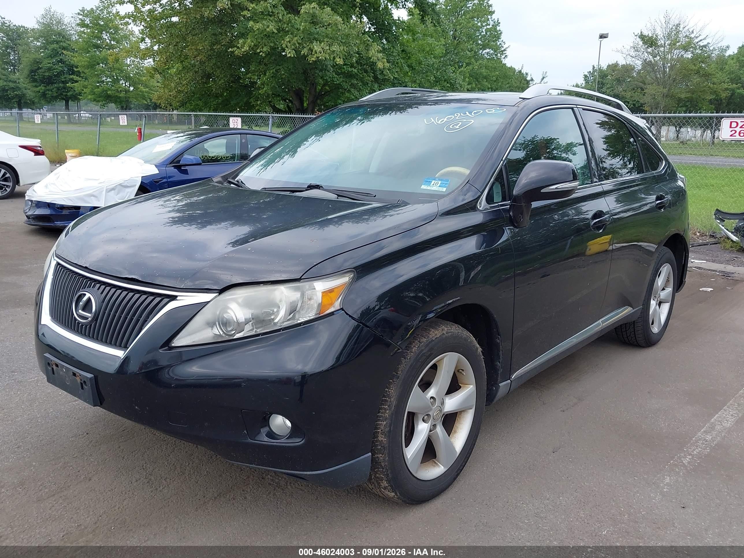 2010 Lexus Rx 350   Черный vin: 2T2BK1BA7AC029044