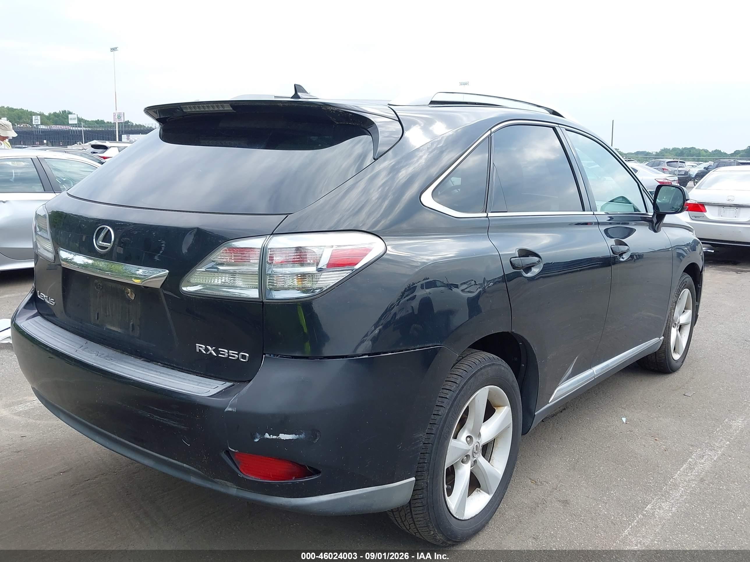 2010 Lexus Rx 350   Черный vin: 2T2BK1BA7AC029044