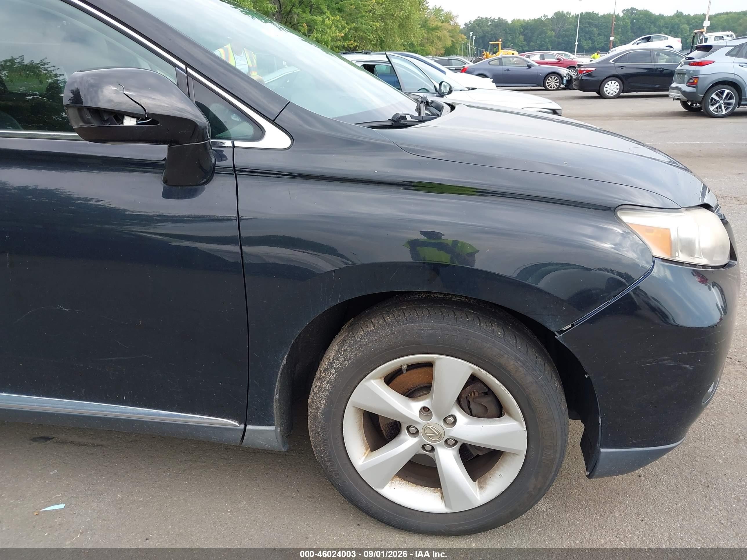 2010 Lexus Rx 350   Черный vin: 2T2BK1BA7AC029044