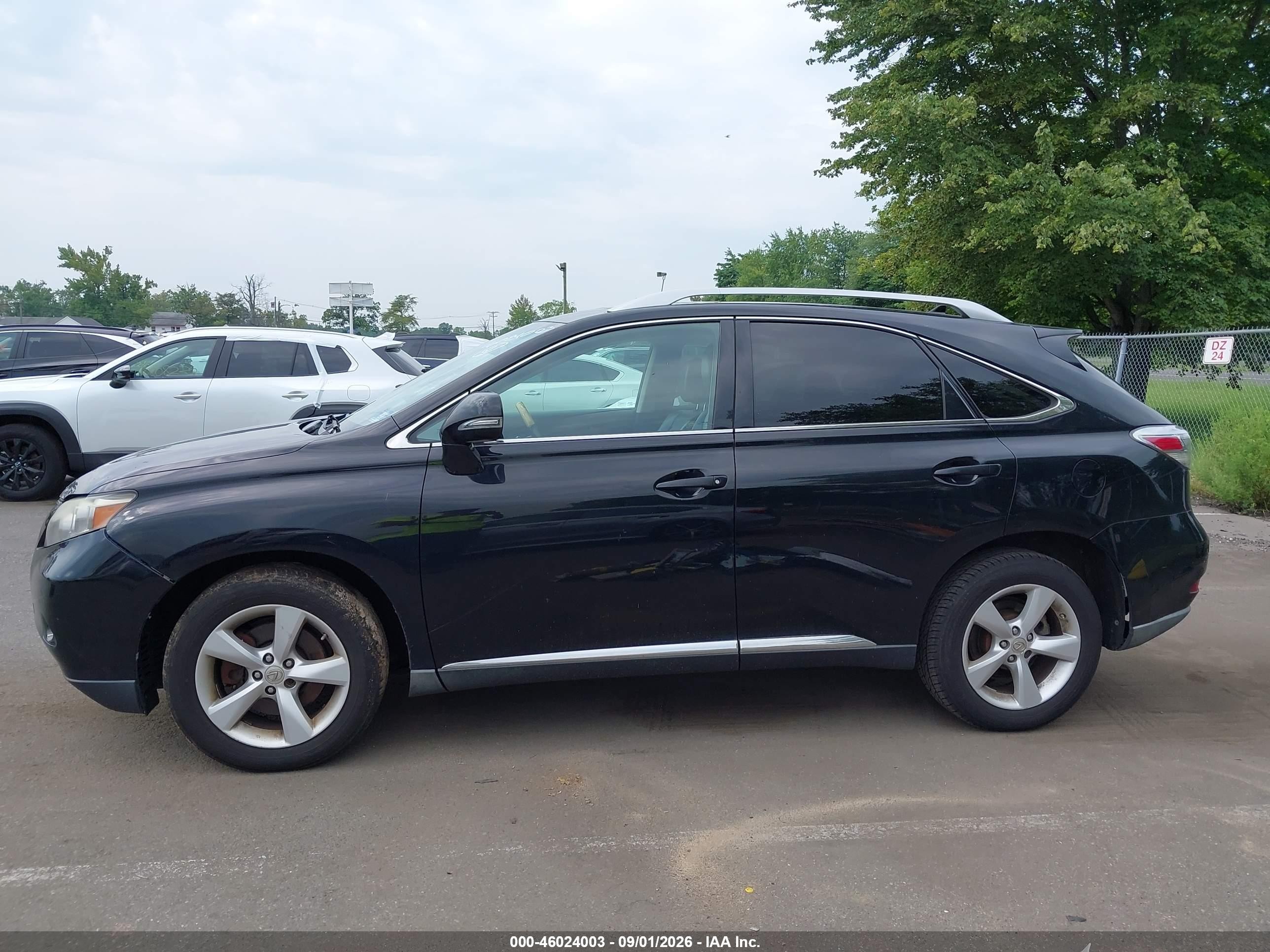 2010 Lexus Rx 350   Черный vin: 2T2BK1BA7AC029044