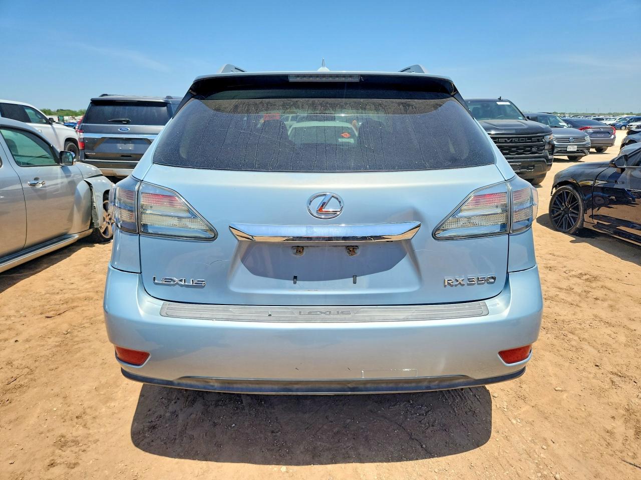 2010 Lexus Rx 350 Blue vin: 2T2BK1BA7AC029559
