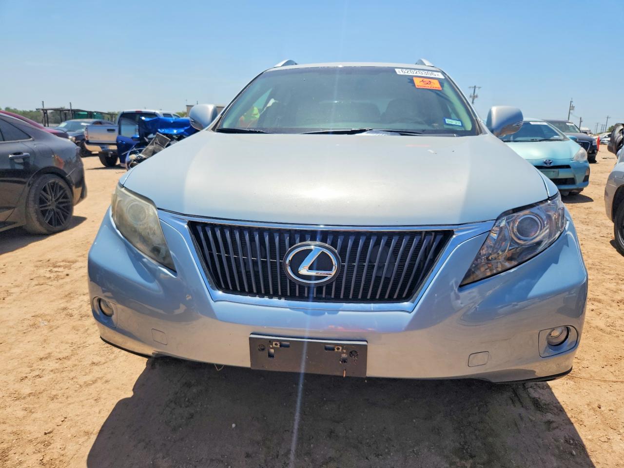 2010 Lexus Rx 350 Blue vin: 2T2BK1BA7AC029559