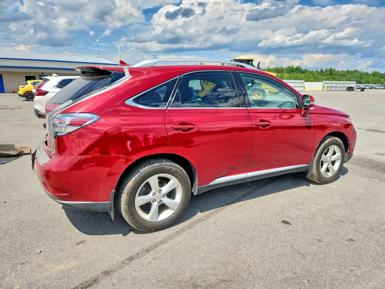 2010 Lexus Rx 350 Red vin: 2T2BK1BA7AC039444