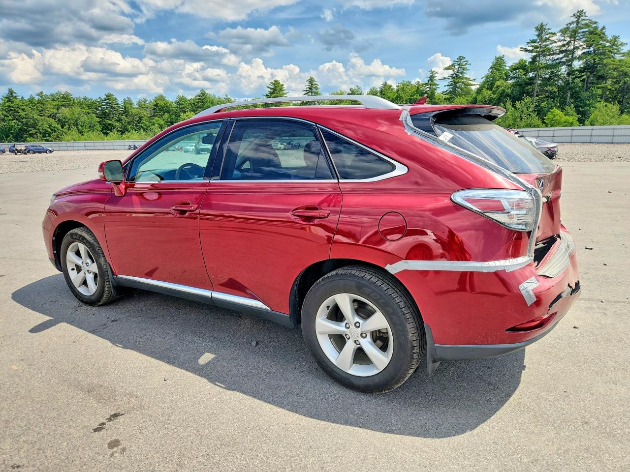 2010 Lexus Rx 350 Red vin: 2T2BK1BA7AC039444