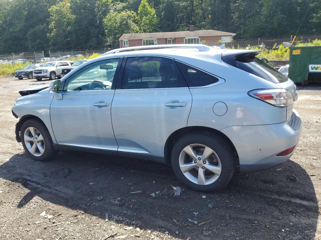 2010 Lexus Rx 350 Blue vin: 2T2BK1BA7AC041890