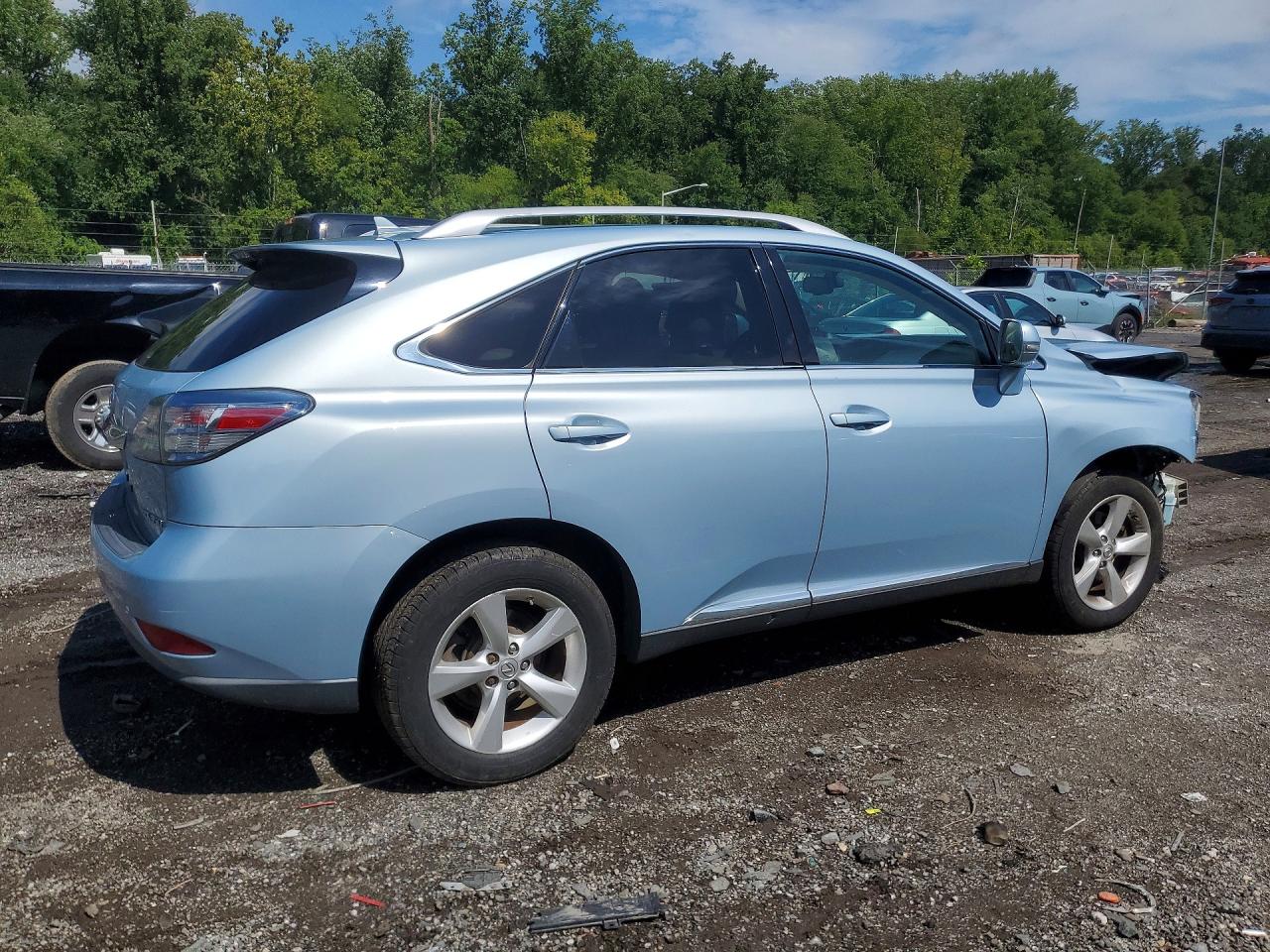 2010 Lexus Rx 350 Blue vin: 2T2BK1BA7AC041890