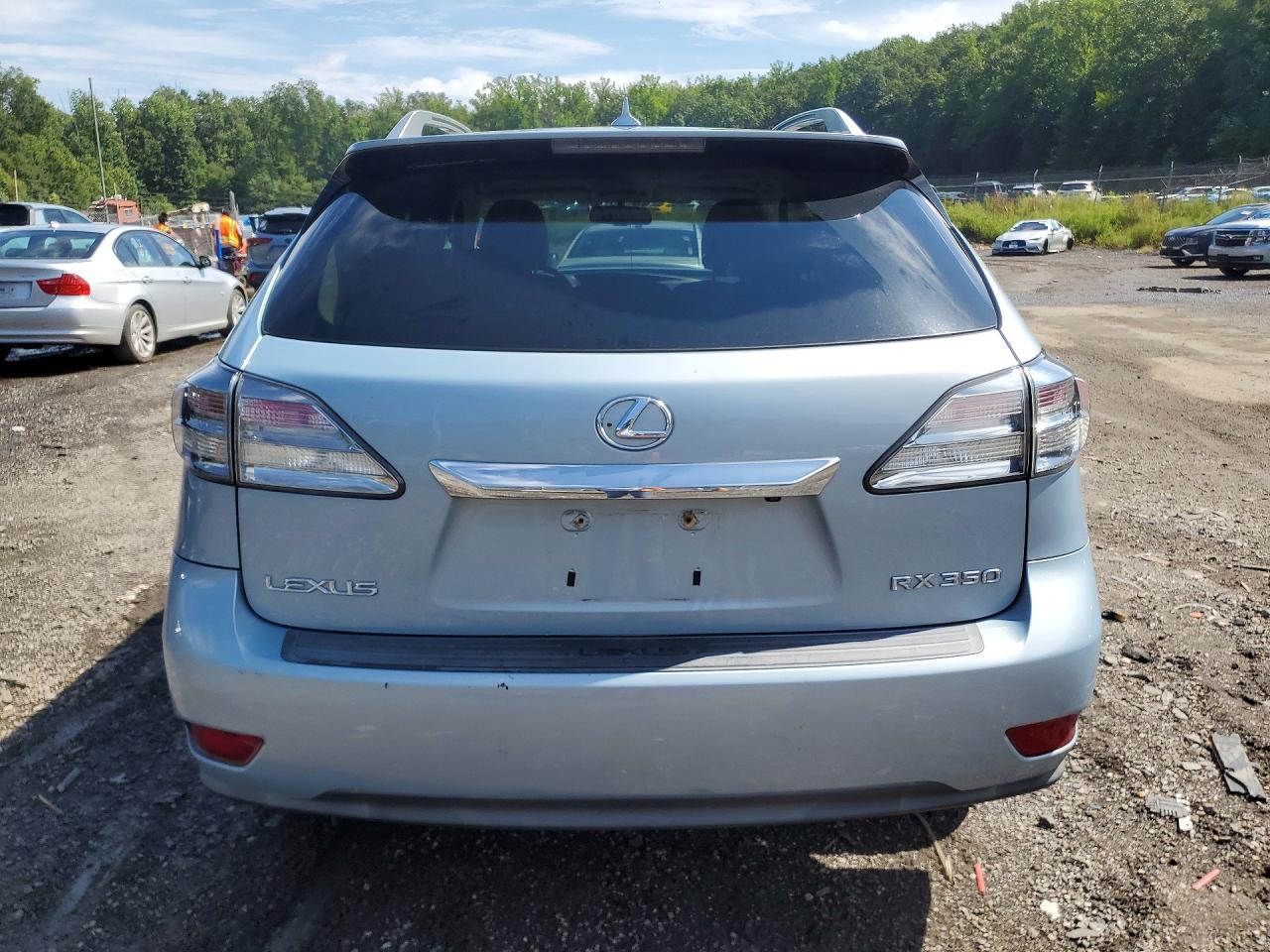 2010 Lexus Rx 350 Blue vin: 2T2BK1BA7AC041890