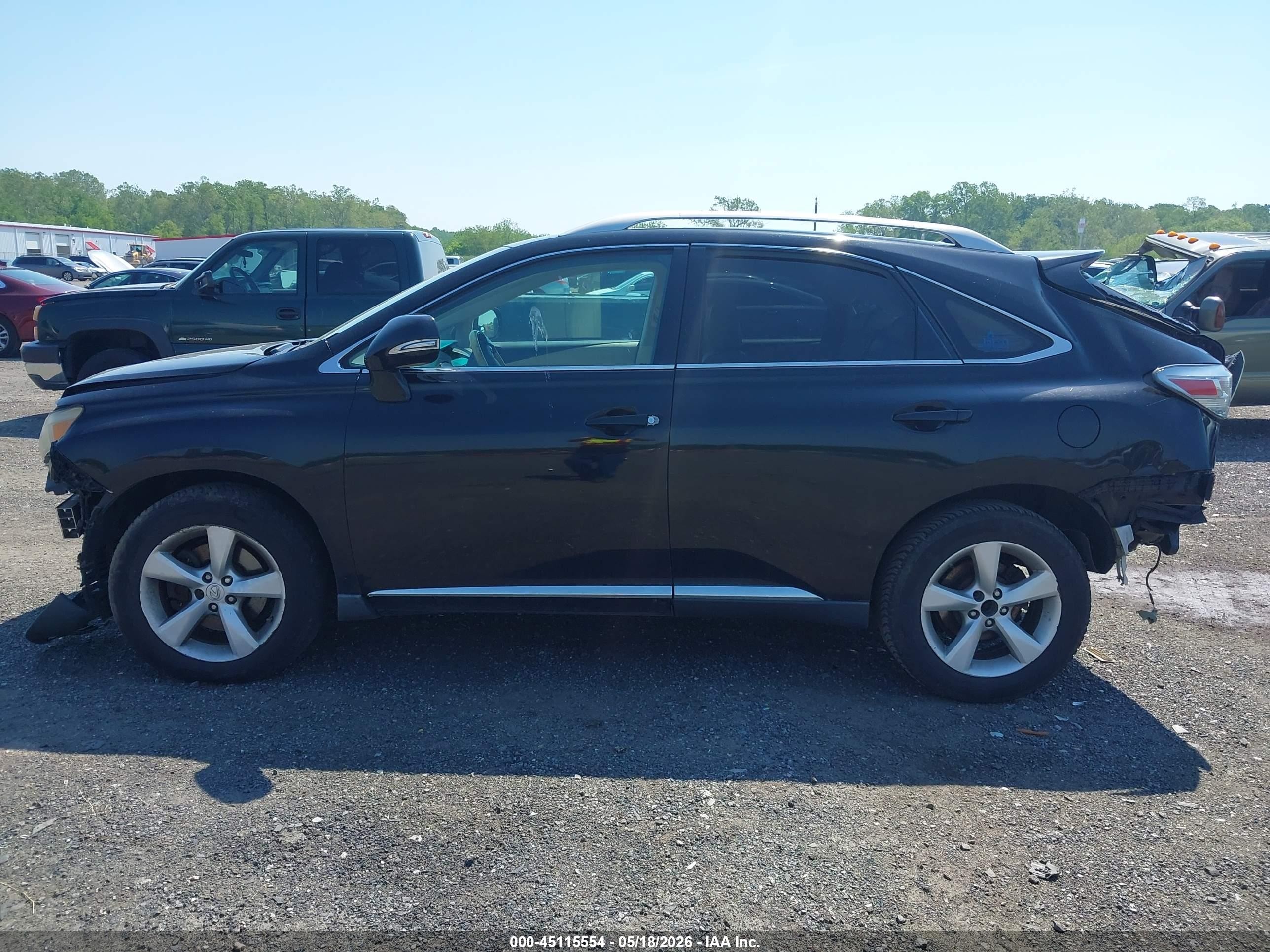 2010 Lexus Rx 350 Черный vin: 2T2BK1BA7AC054932