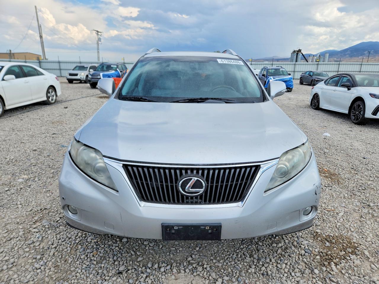 2010 Lexus Rx 350 Silver vin: 2T2BK1BA7AC056275
