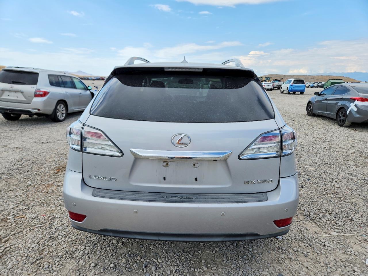 2010 Lexus Rx 350 Silver vin: 2T2BK1BA7AC056275