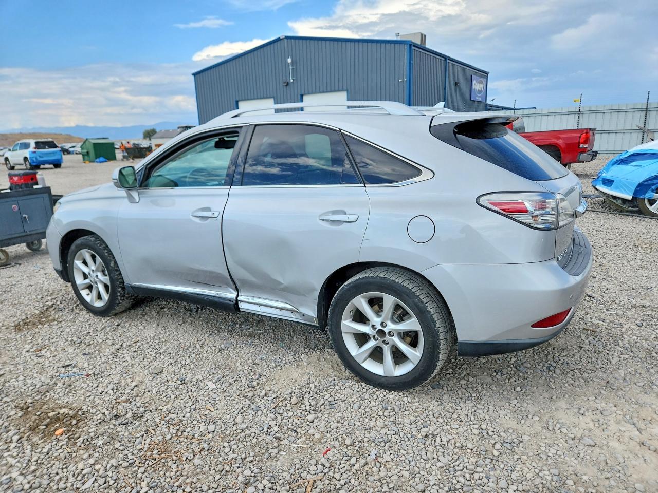 2010 Lexus Rx 350 Silver vin: 2T2BK1BA7AC056275