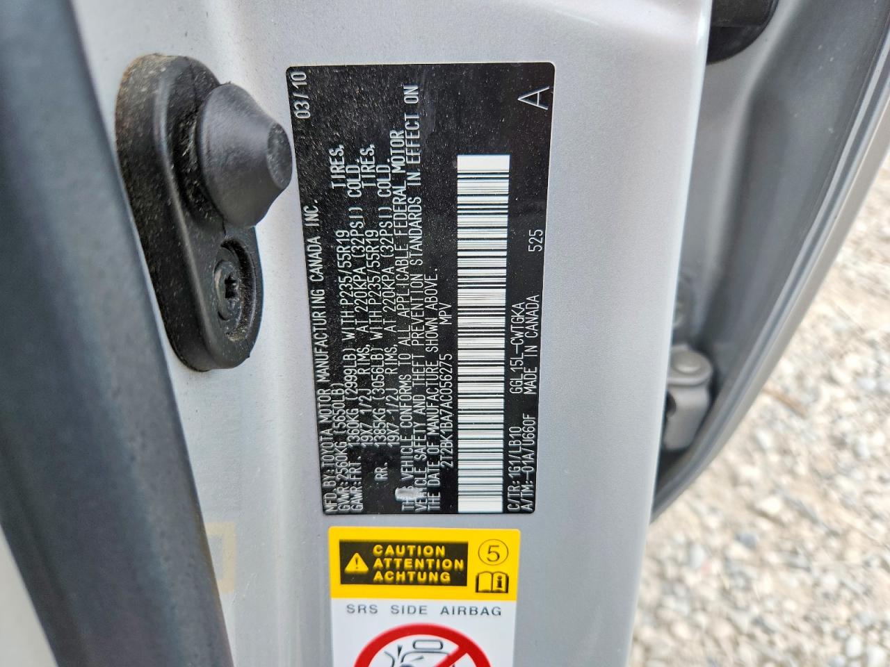 2010 Lexus Rx 350 Silver vin: 2T2BK1BA7AC056275