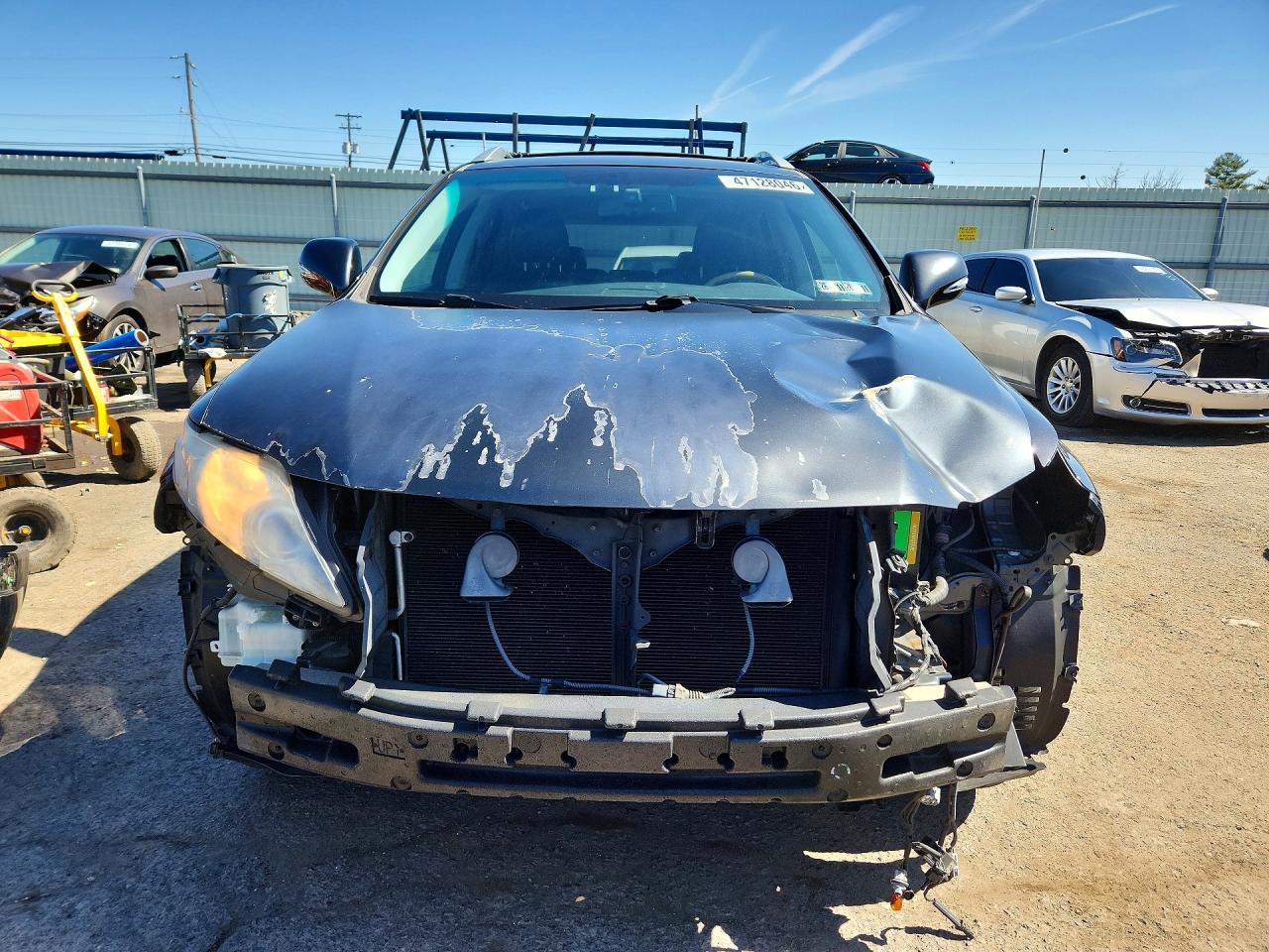 2010 Lexus Rx 350 Base Синий vin: 2T2BK1BA7AC056504