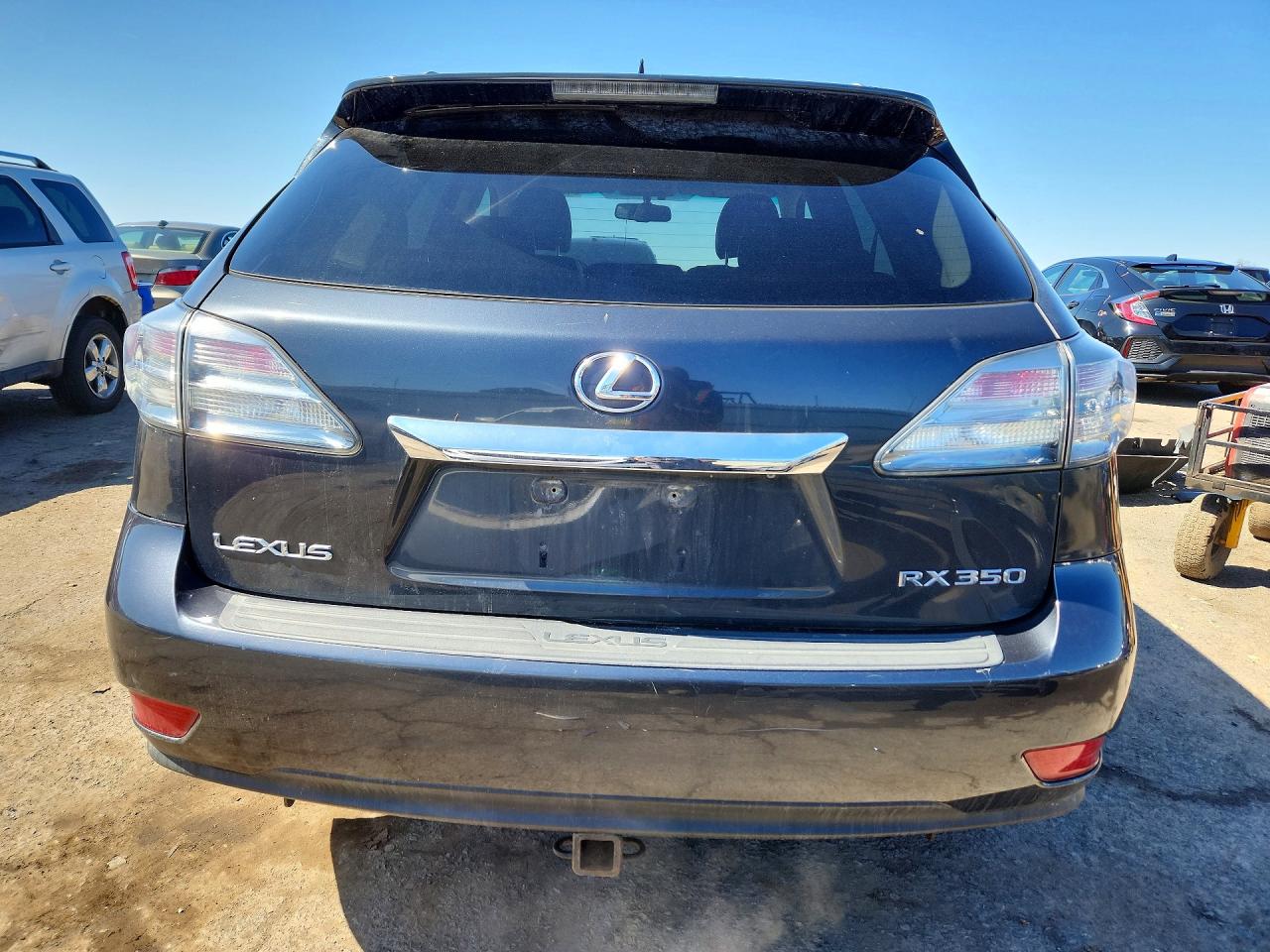 2010 Lexus Rx 350 Base Синий vin: 2T2BK1BA7AC056504