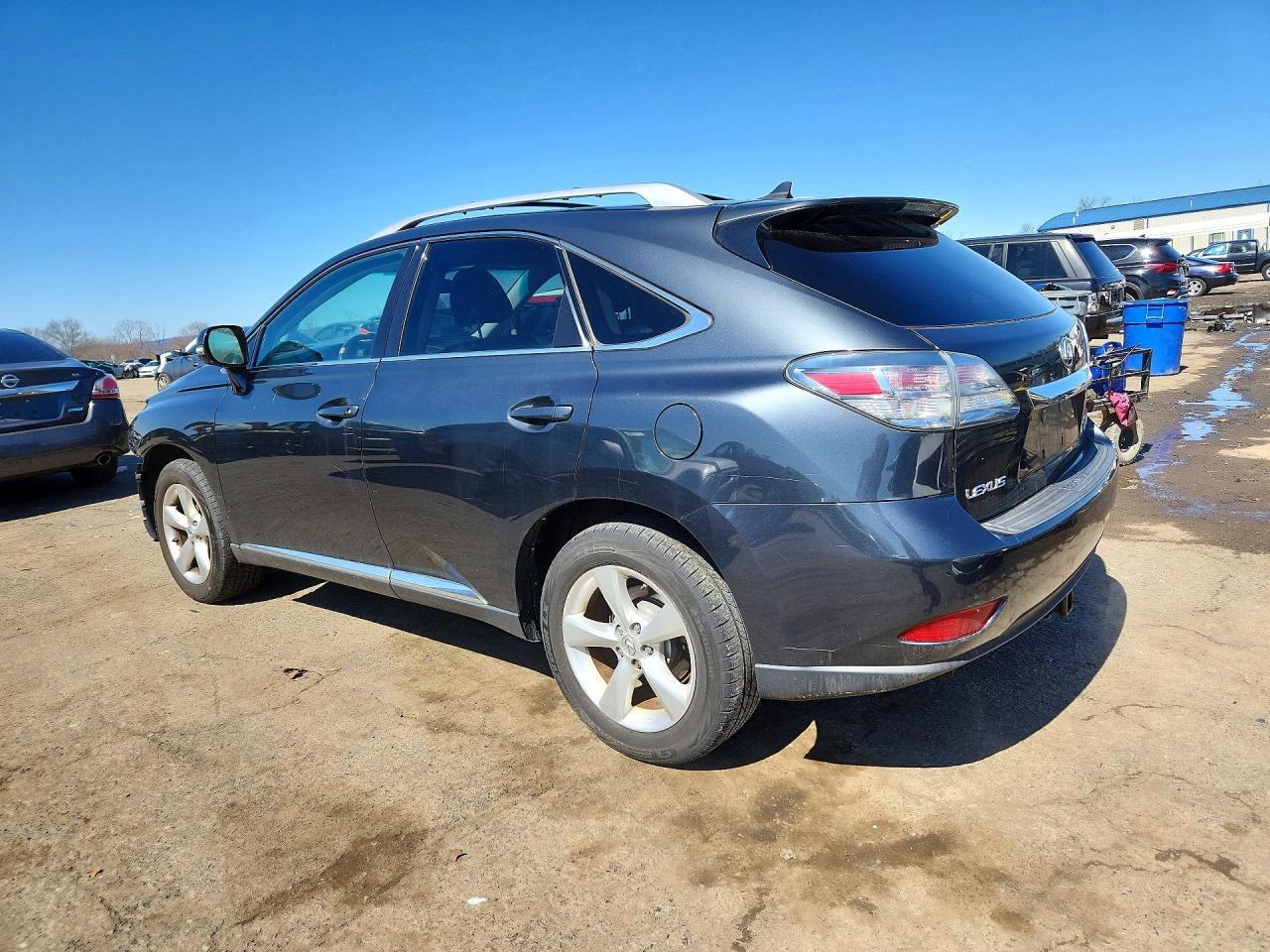 2010 Lexus Rx 350 Base Синий vin: 2T2BK1BA7AC056504