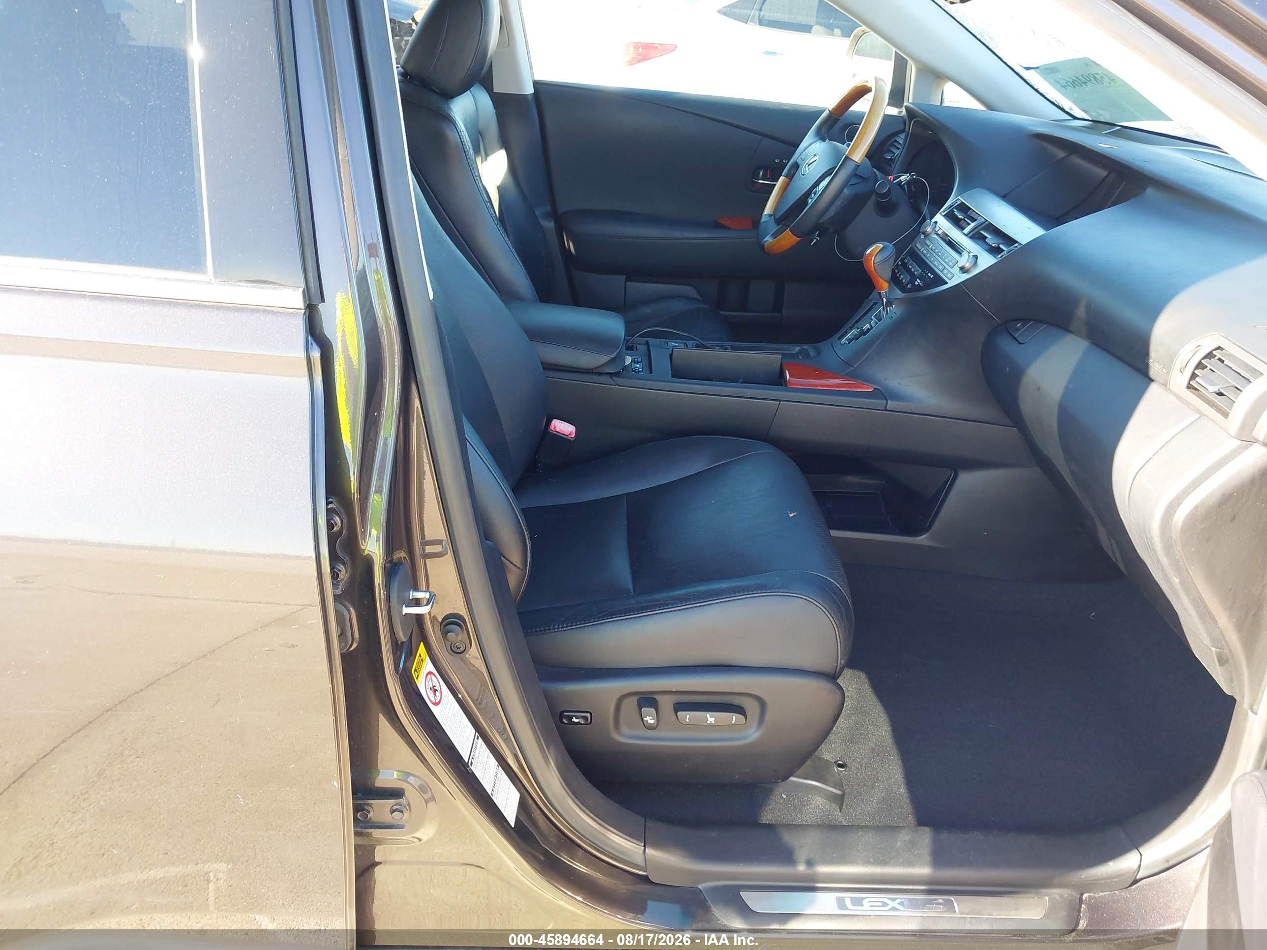 2010 Lexus Rx 350   Gray vin: 2T2BK1BA7AC074095