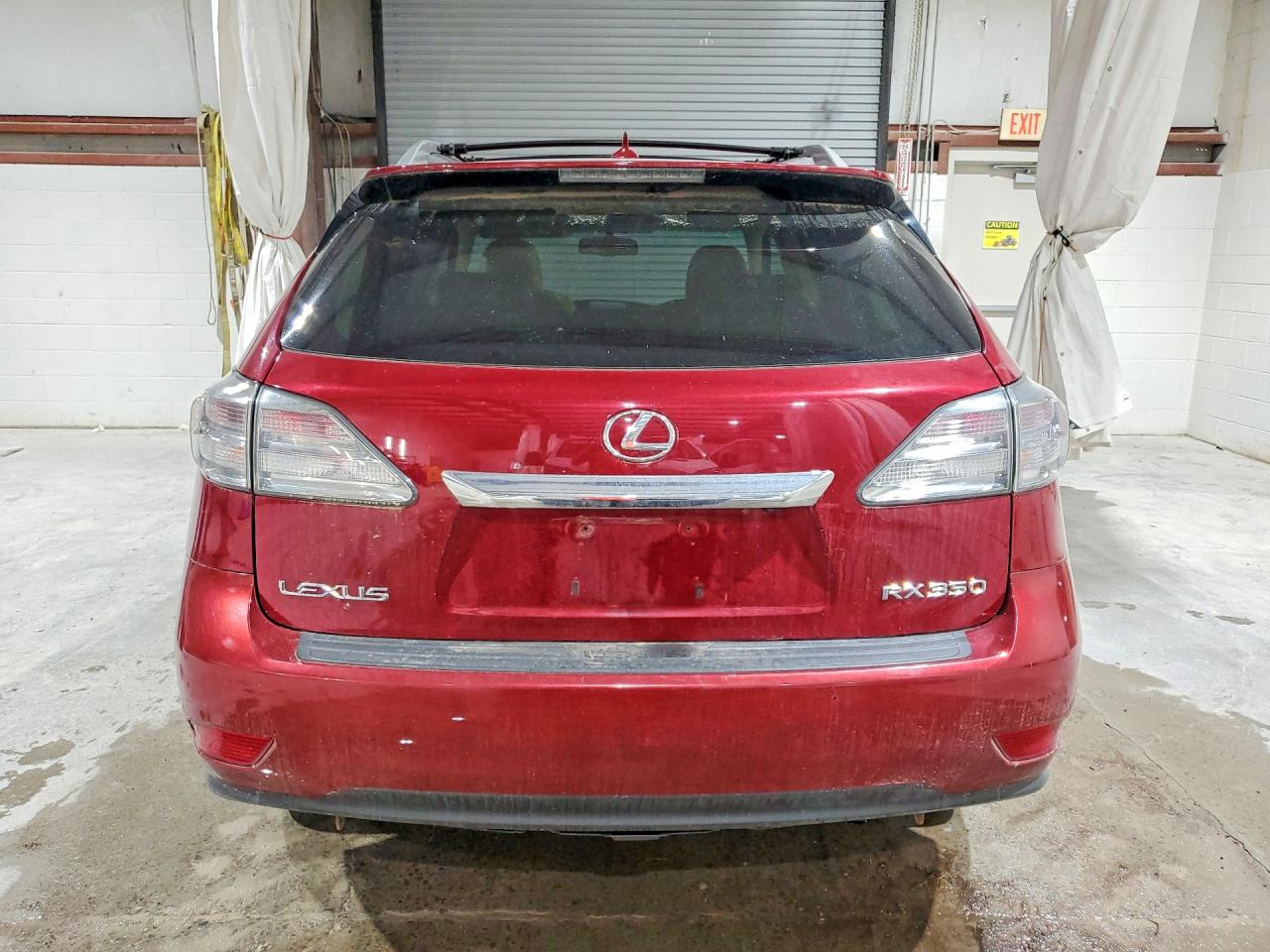 2010 Lexus Rx 350 Red vin: 2T2BK1BA7AC075361