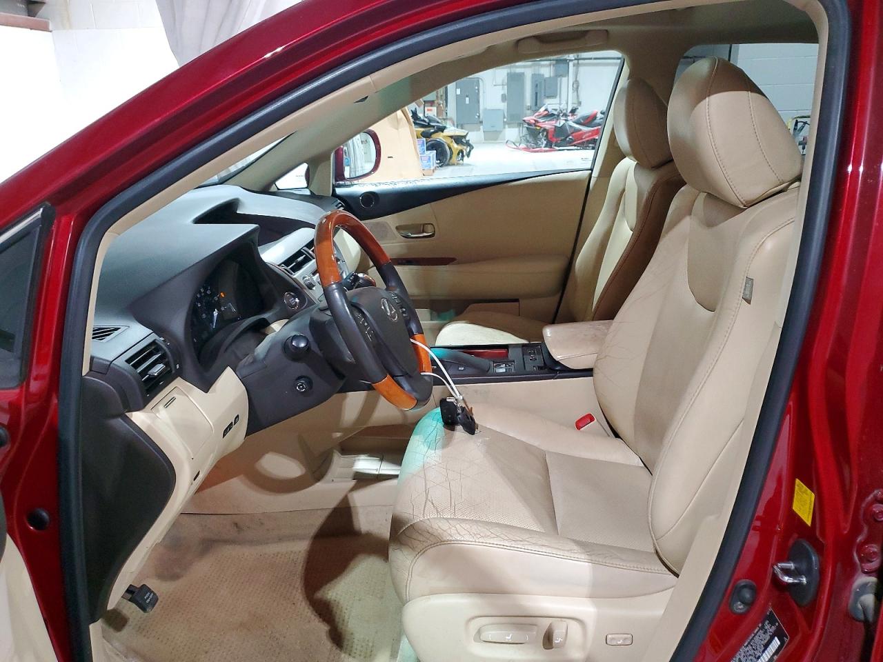 2010 Lexus Rx 350 Red vin: 2T2BK1BA7AC075361