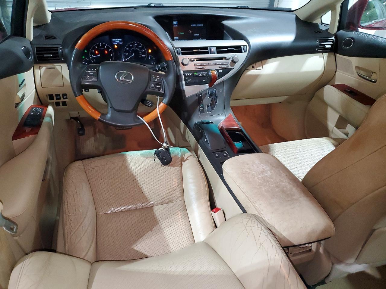 2010 Lexus Rx 350 Red vin: 2T2BK1BA7AC075361