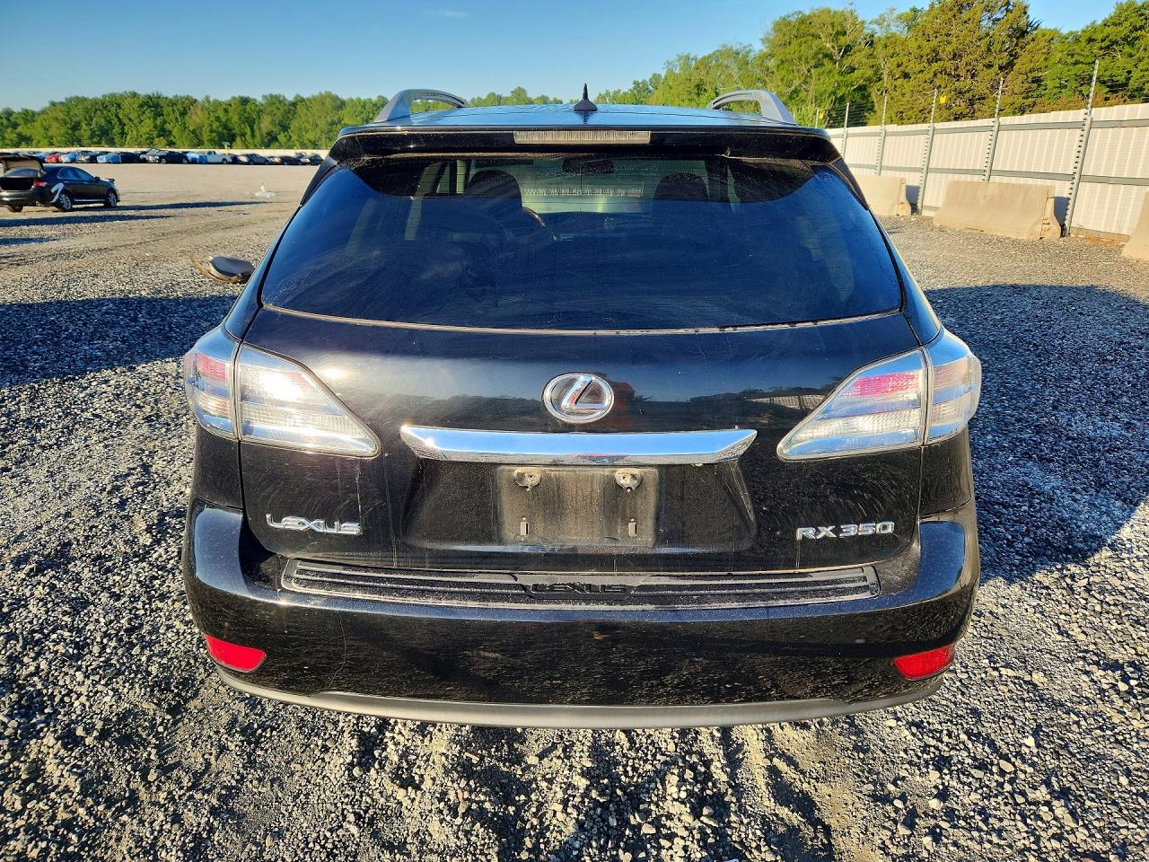 2010 Lexus Rx 350 Черный vin: 2T2BK1BA7AC076008