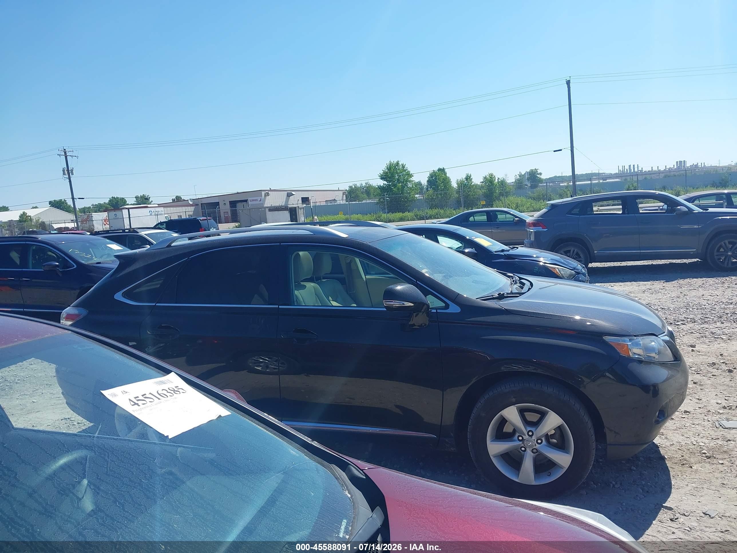 2011 Lexus Rx 350   Black vin: 2T2BK1BA7BC083543