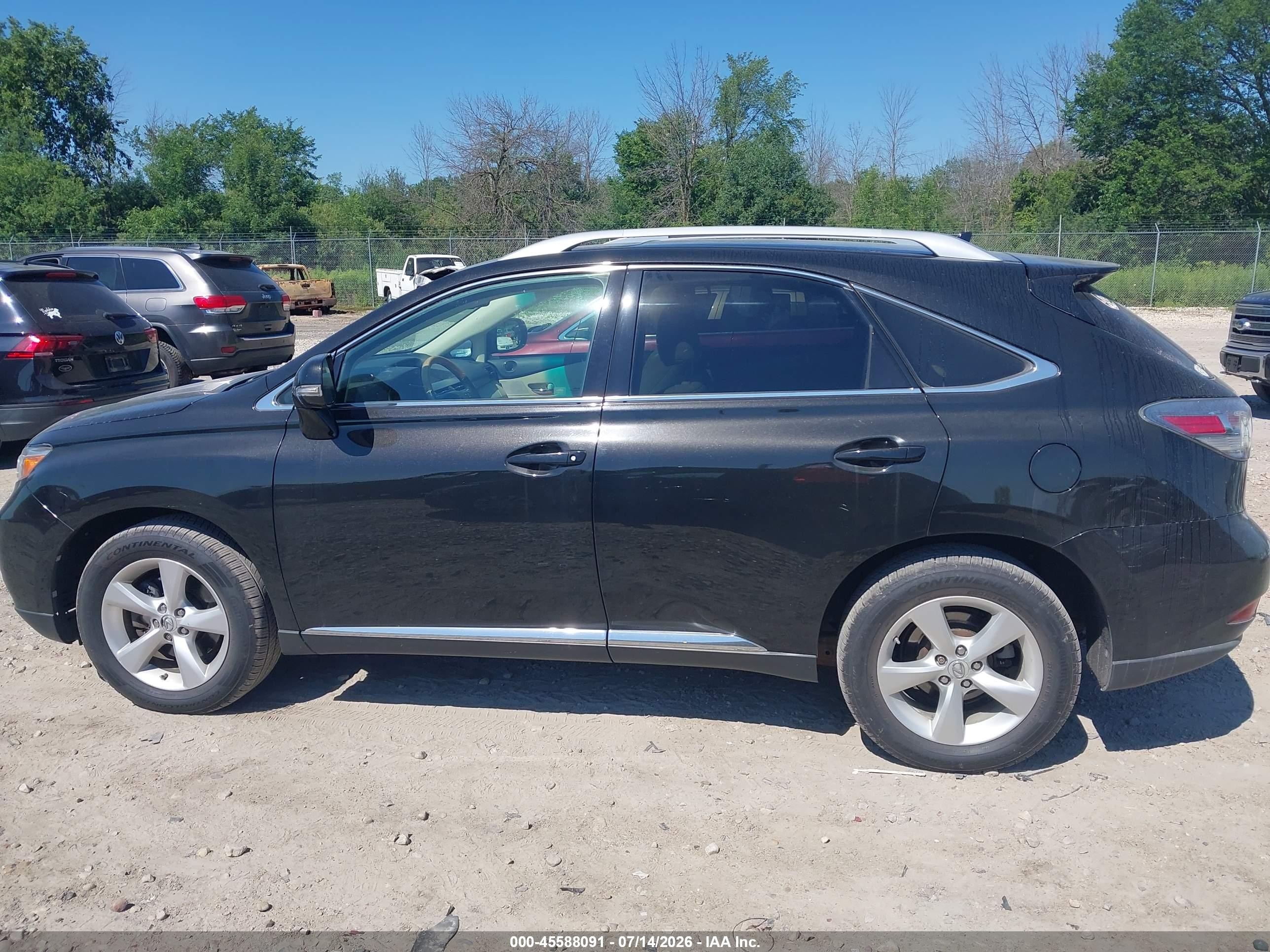 2011 Lexus Rx 350   Black vin: 2T2BK1BA7BC083543
