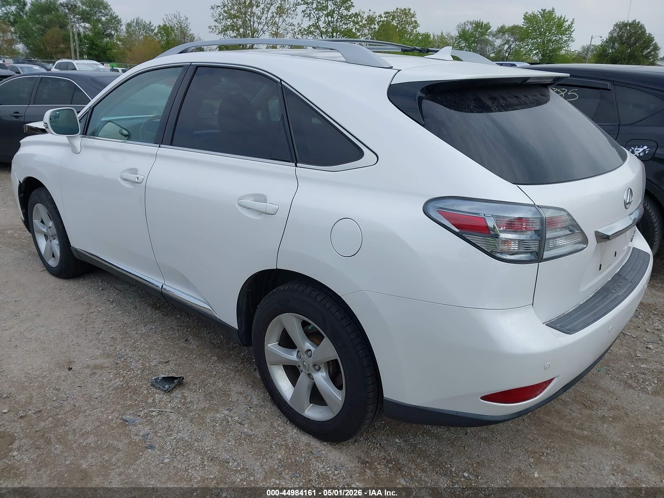 2011 Lexus Rx 350   White vin: 2T2BK1BA7BC087902