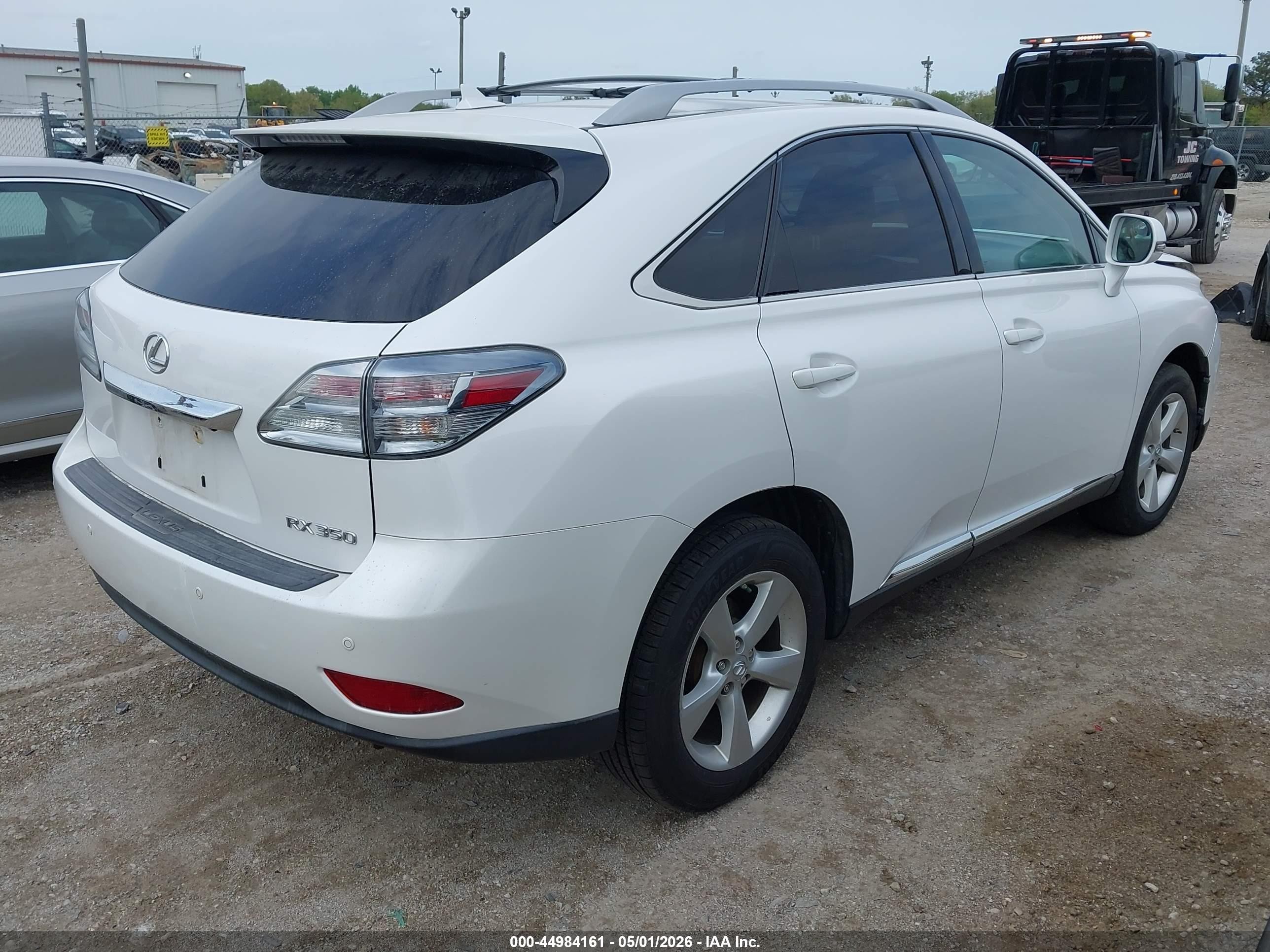 2011 Lexus Rx 350   White vin: 2T2BK1BA7BC087902
