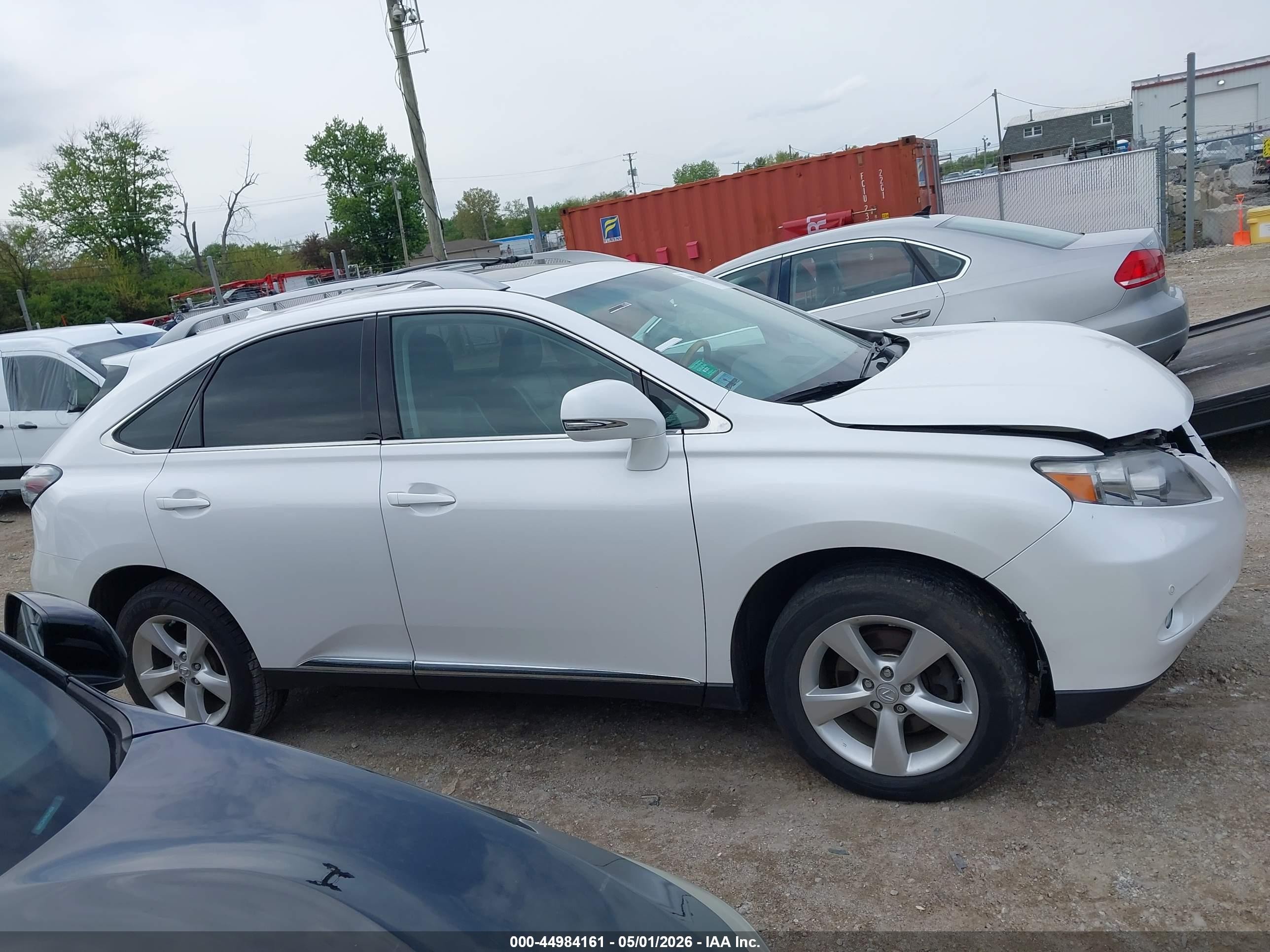 2011 Lexus Rx 350   White vin: 2T2BK1BA7BC087902