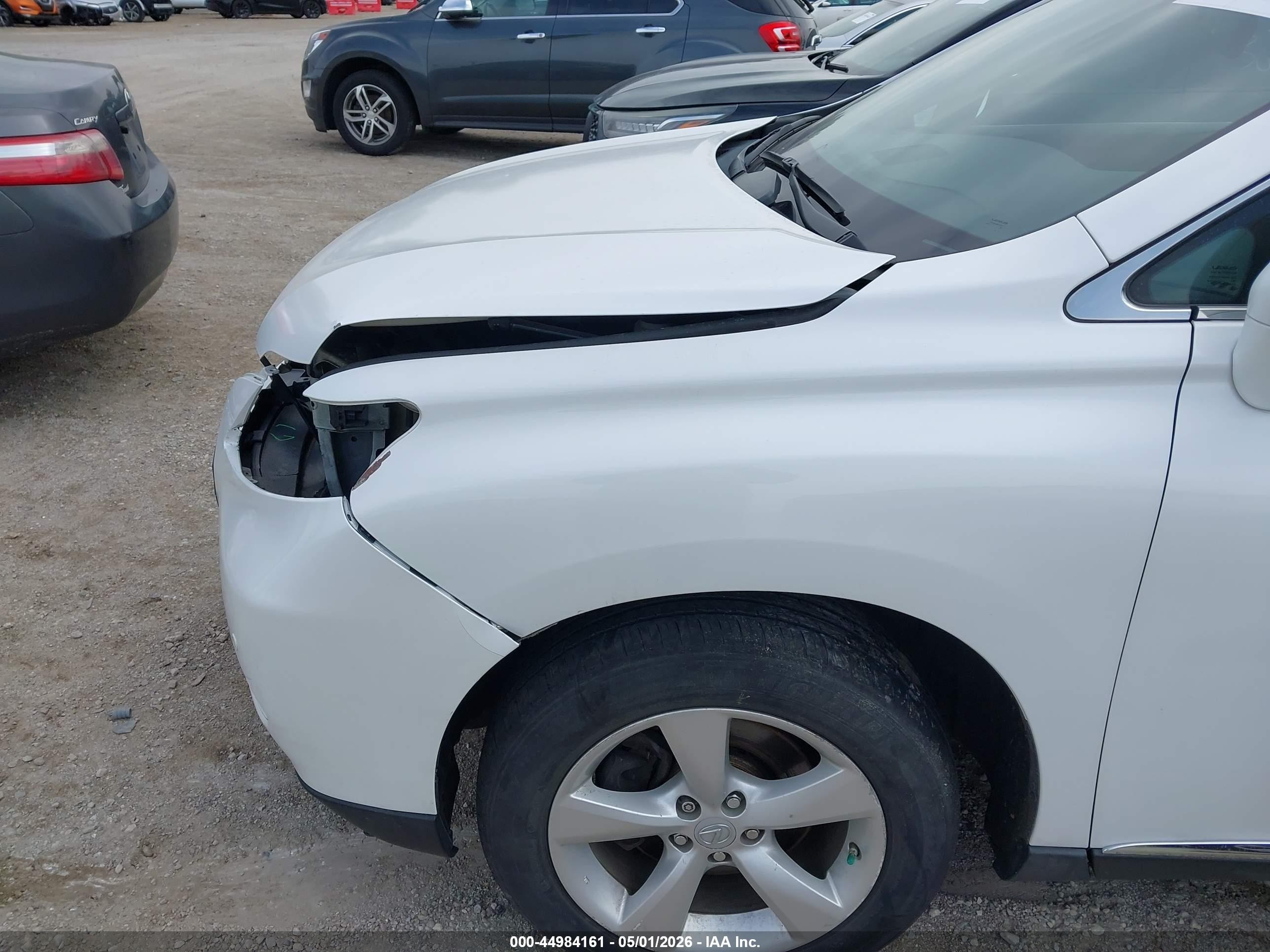 2011 Lexus Rx 350   White vin: 2T2BK1BA7BC087902