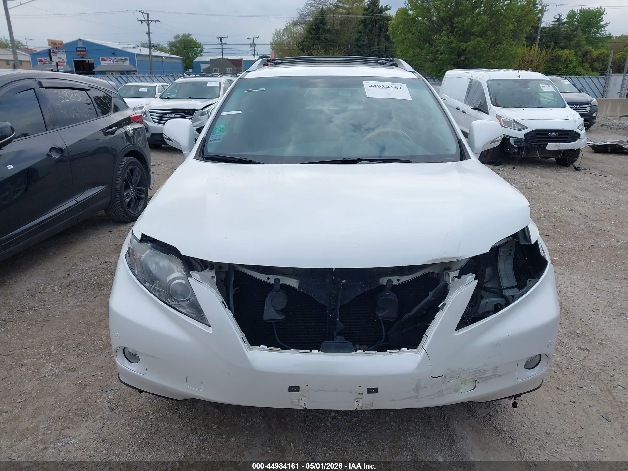 2011 Lexus Rx 350   White vin: 2T2BK1BA7BC087902