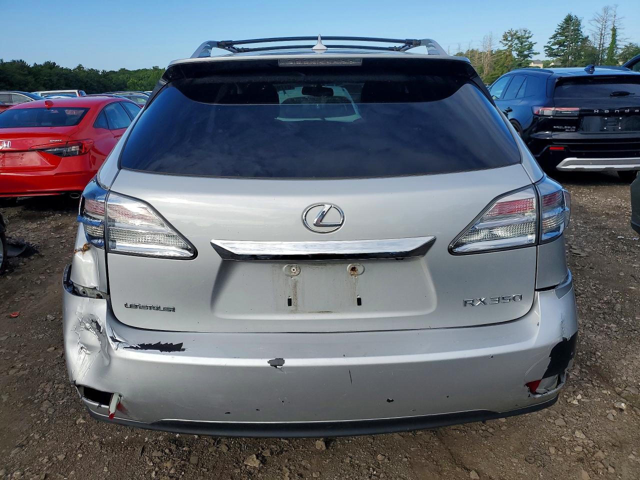 2011 Lexus Rx 350 Silver vin: 2T2BK1BA7BC090721