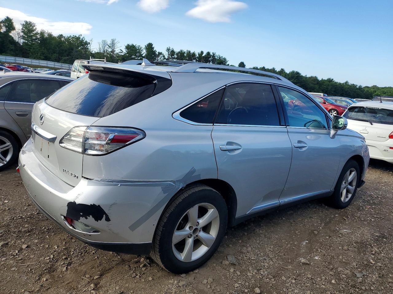 2011 Lexus Rx 350 Silver vin: 2T2BK1BA7BC090721