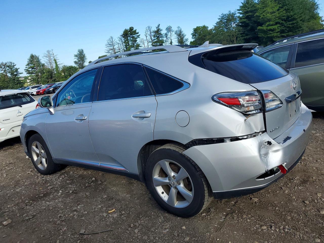 2011 Lexus Rx 350 Silver vin: 2T2BK1BA7BC090721