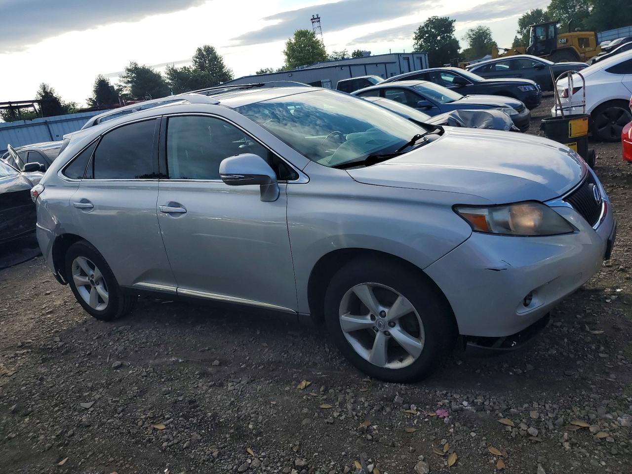 2011 Lexus Rx 350 Silver vin: 2T2BK1BA7BC090721